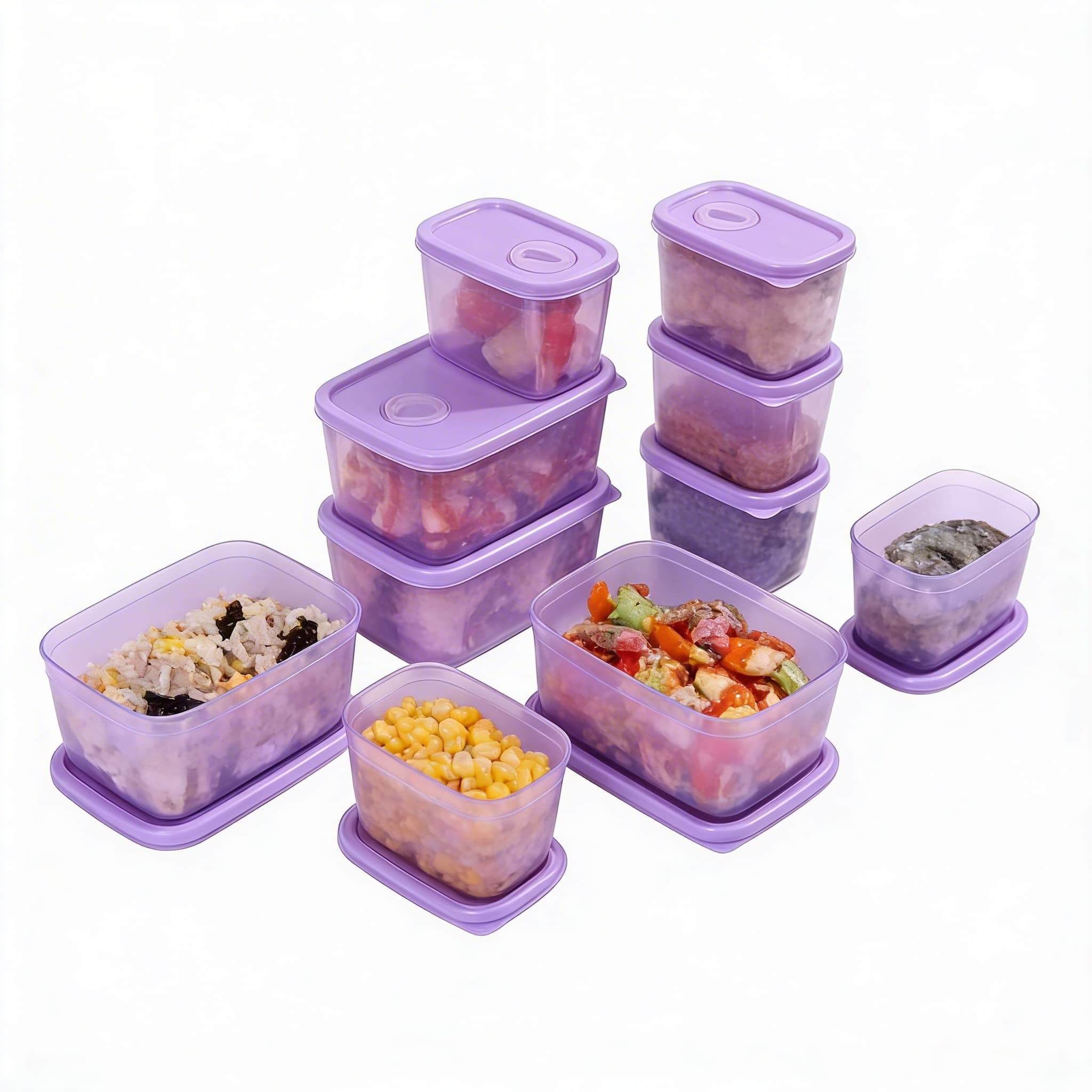 Set recipiente congelator Serena mare