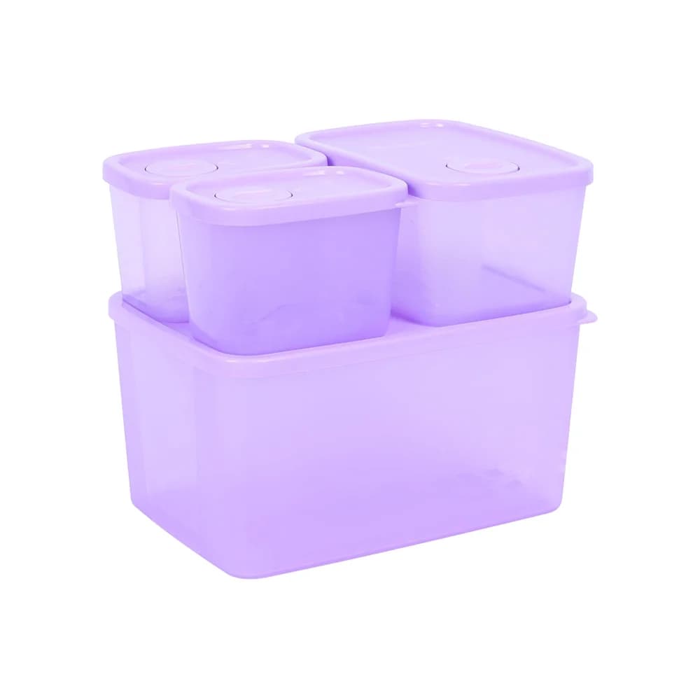 Set recipiente congelator Serena (4 buc.)
