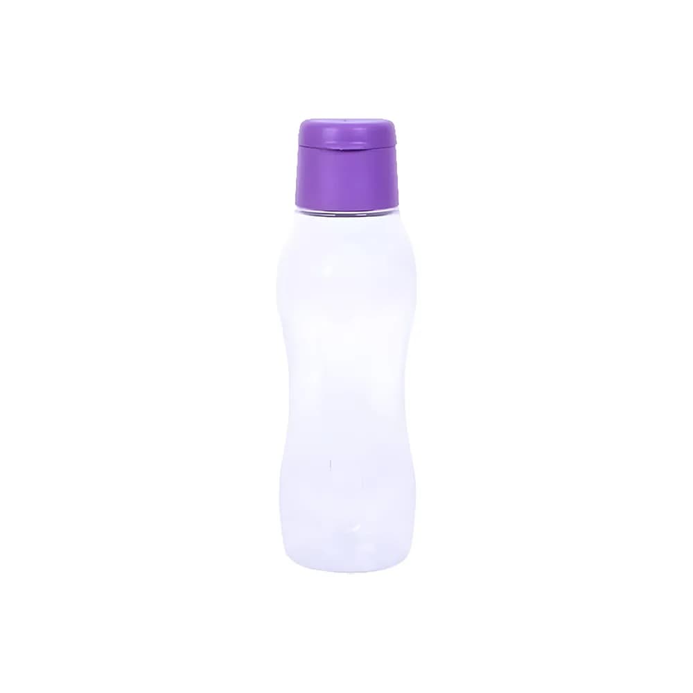 Sticlă Biolife Borneo clear cu capac sport mov