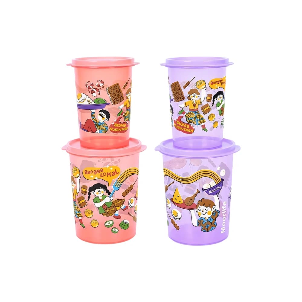 Set recipiente Frasco Nubika